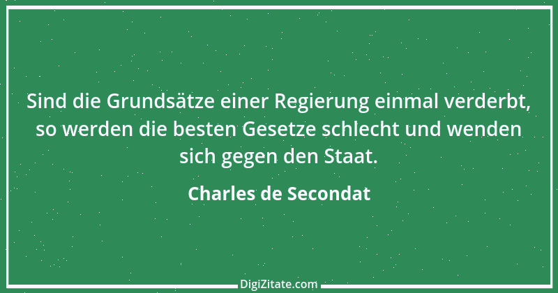 Zitat von Charles de Secondat 130