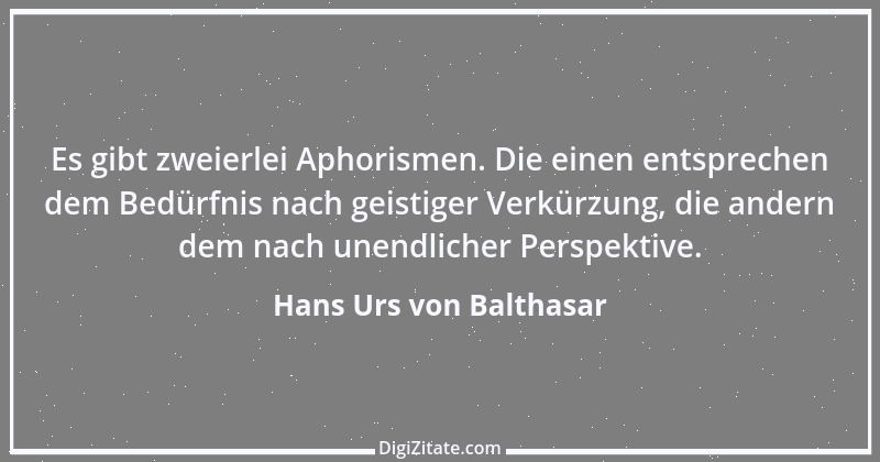 Zitat von Hans Urs von Balthasar 12