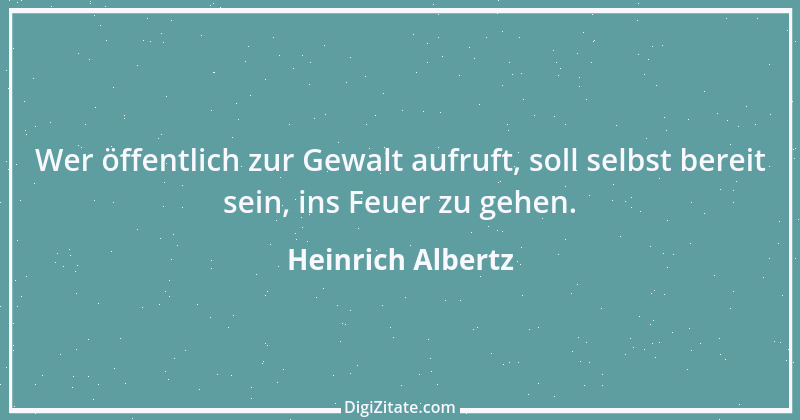 Zitat von Heinrich Albertz 6