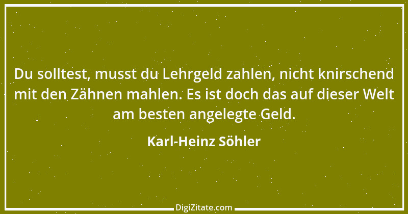 Zitat von Karl-Heinz Söhler 9