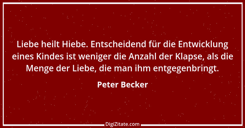 Zitat von Peter Becker 2