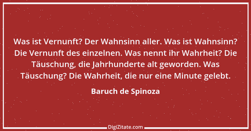 Zitat von Baruch de Spinoza 116