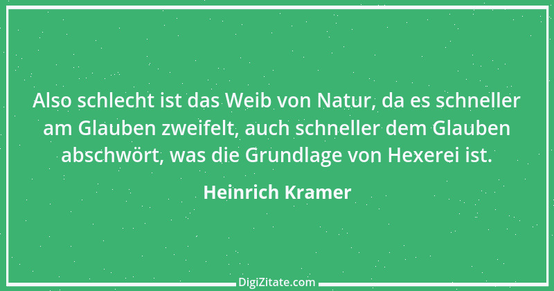 Zitat von Heinrich Kramer 2