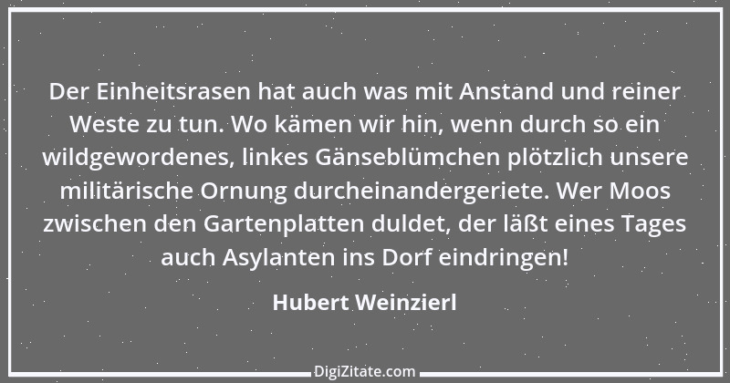 Zitat von Hubert Weinzierl 10