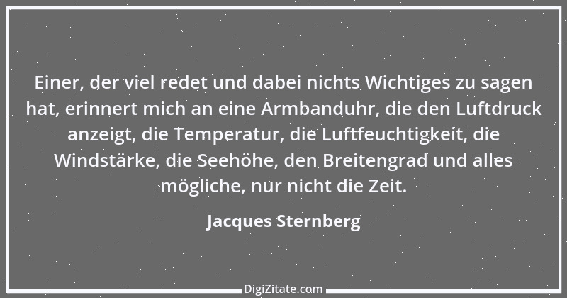 Zitat von Jacques Sternberg 1