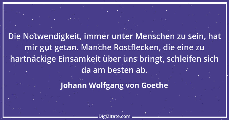 Zitat von Johann Wolfgang von Goethe 1747