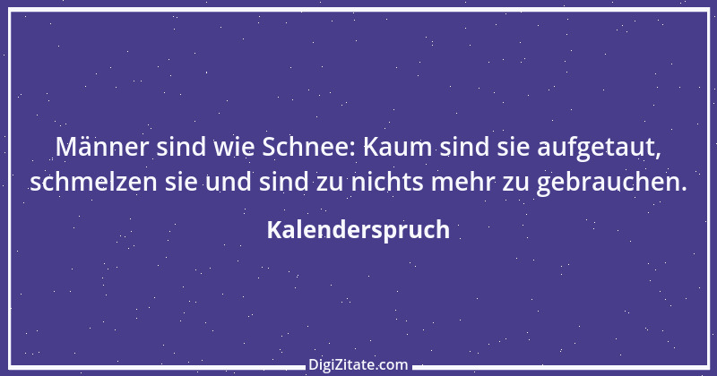 Zitat von Kalenderspruch 161