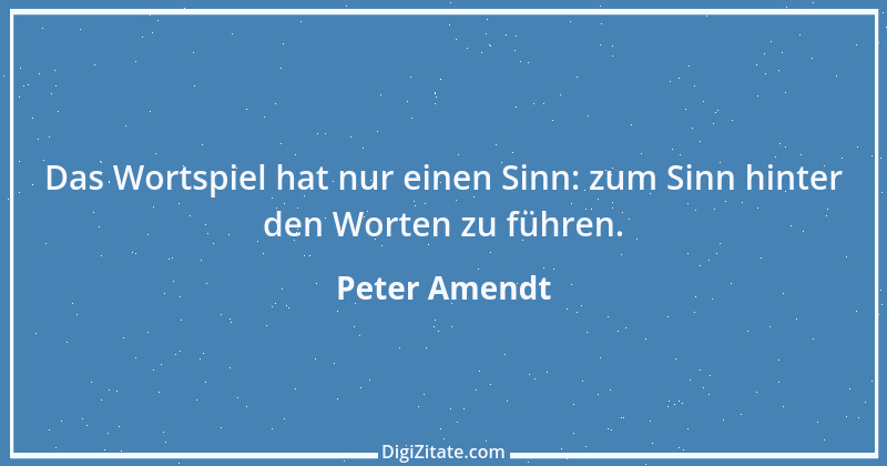 Zitat von Peter Amendt 73