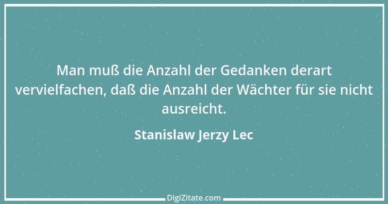 Zitat von Stanislaw Jerzy Lec 80