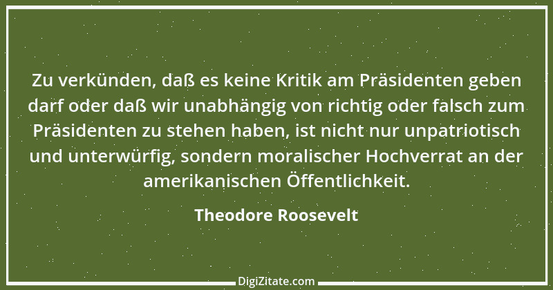 Zitat von Theodore Roosevelt 17