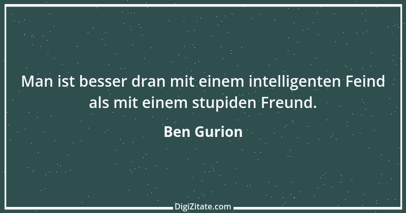 Zitat von Ben Gurion 1