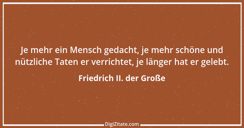 Zitat von Friedrich II. der Große 88