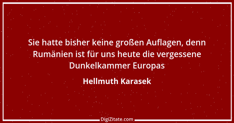 Zitat von Hellmuth Karasek 10