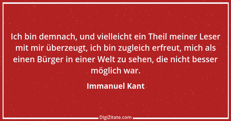 Zitat von Immanuel Kant 427