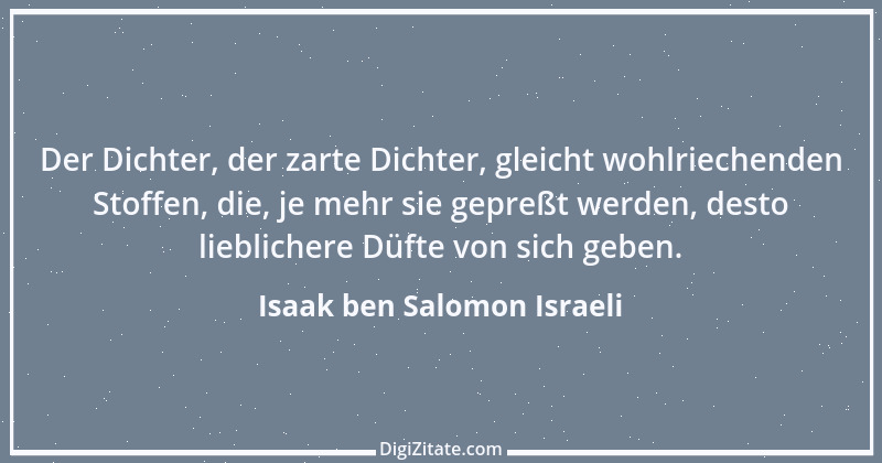 Zitat von Isaak ben Salomon Israeli 1