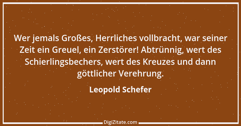 Zitat von Leopold Schefer 46