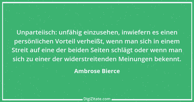 Zitat von Ambrose Bierce 167