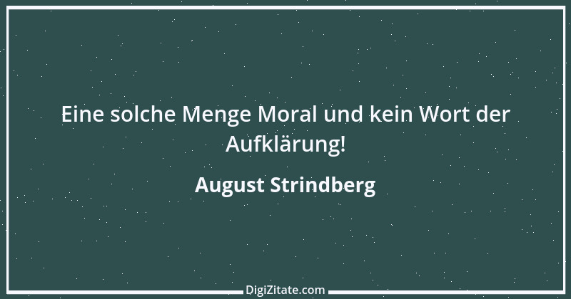 Zitat von August Strindberg 121