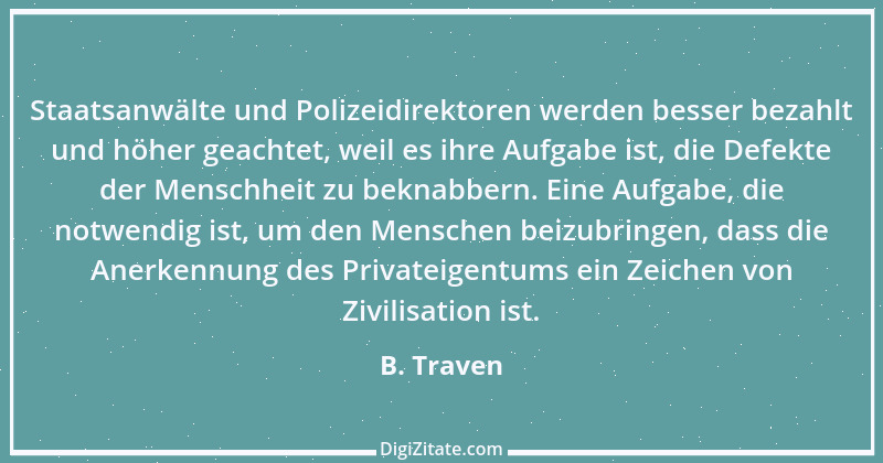 Zitat von B. Traven 34