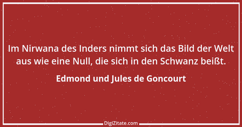 Zitat von Edmond und Jules de Goncourt 28