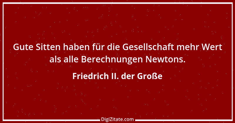 Zitat von Friedrich II. der Große 89