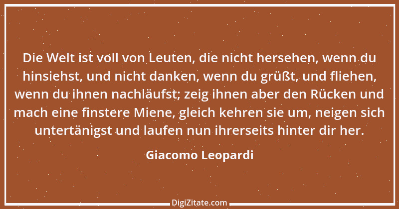 Zitat von Giacomo Leopardi 98