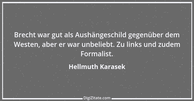 Zitat von Hellmuth Karasek 11