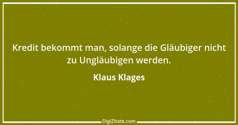 Zitat von Klaus Klages 189