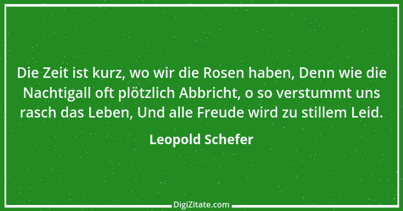 Zitat von Leopold Schefer 47