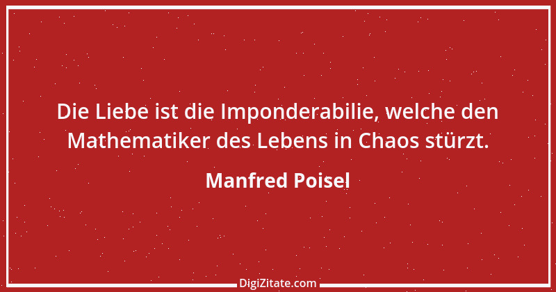 Zitat von Manfred Poisel 24