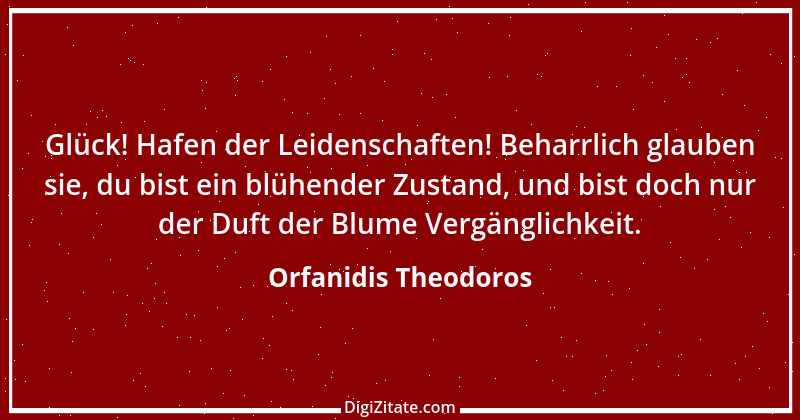 Zitat von Orfanidis Theodoros 1