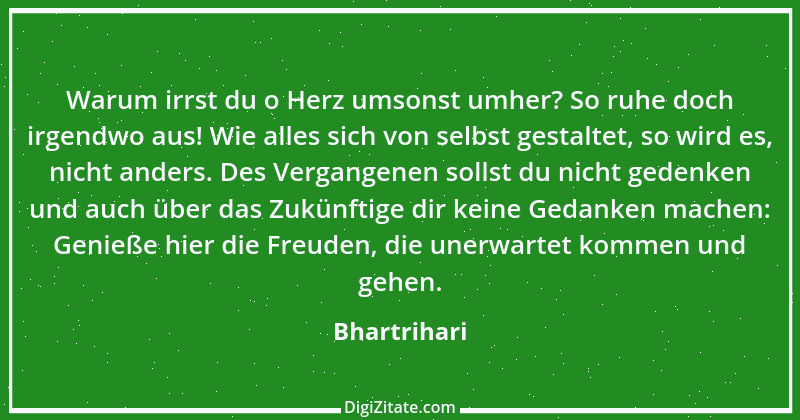 Zitat von Bhartrihari 6