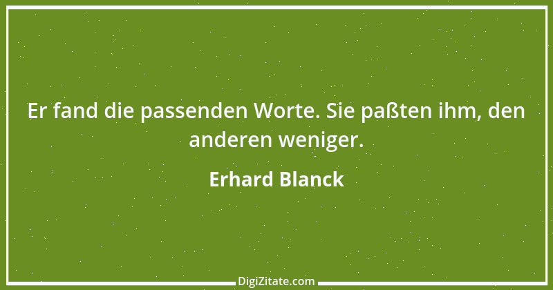 Zitat von Erhard Blanck 1493