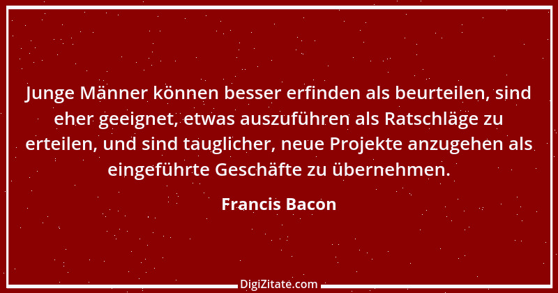 Zitat von Francis Bacon 192