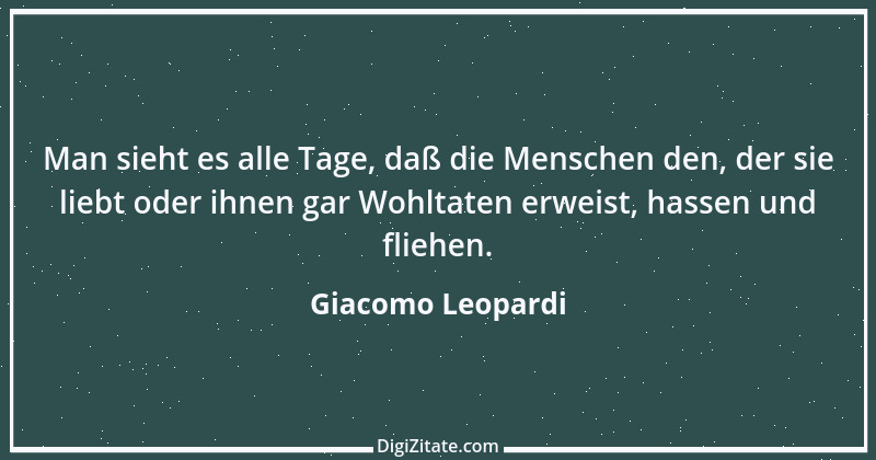 Zitat von Giacomo Leopardi 99