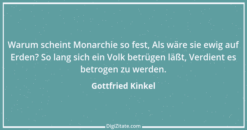 Zitat von Gottfried Kinkel 8