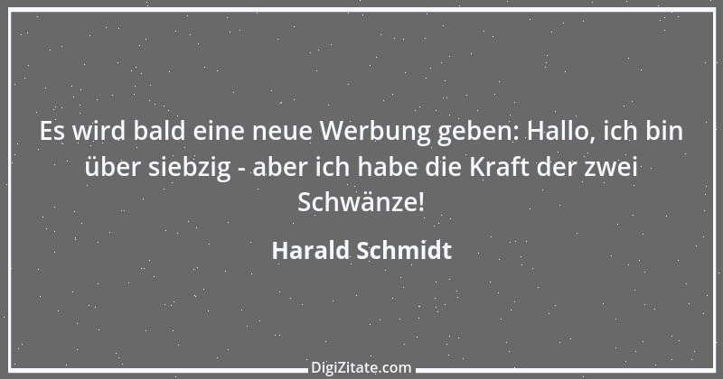 Zitat von Harald Schmidt 256