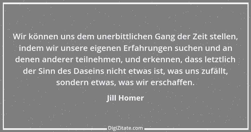 Zitat von Jill Homer 2