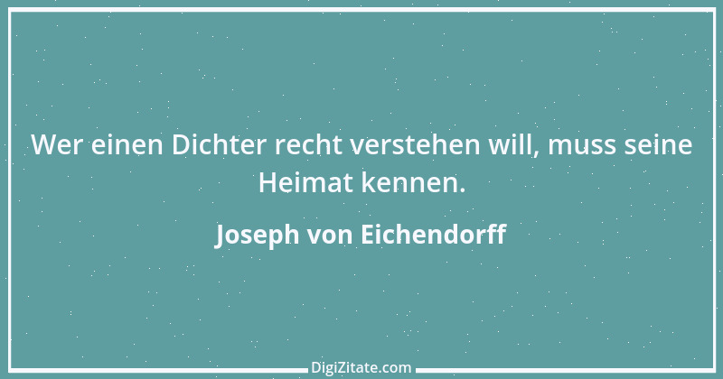 Zitat von Joseph von Eichendorff 33