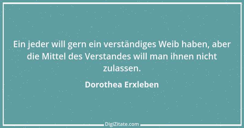 Zitat von Dorothea Erxleben 3