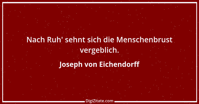 Zitat von Joseph von Eichendorff 34