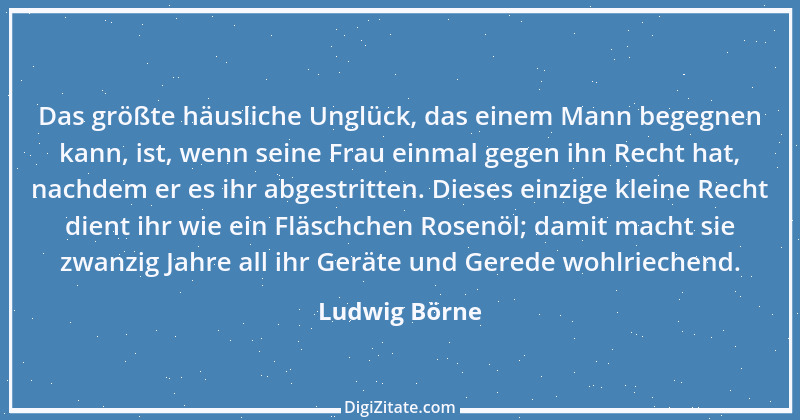 Zitat von Ludwig Börne 61