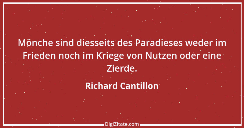 Zitat von Richard Cantillon 1