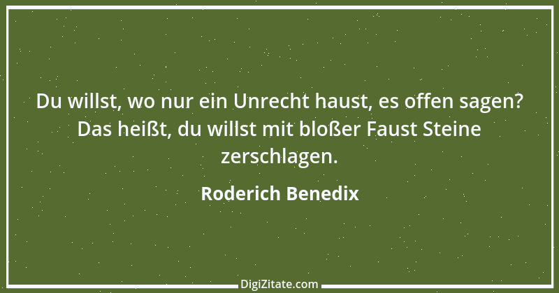 Zitat von Roderich Benedix 1