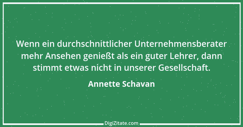 Zitat von Annette Schavan 1