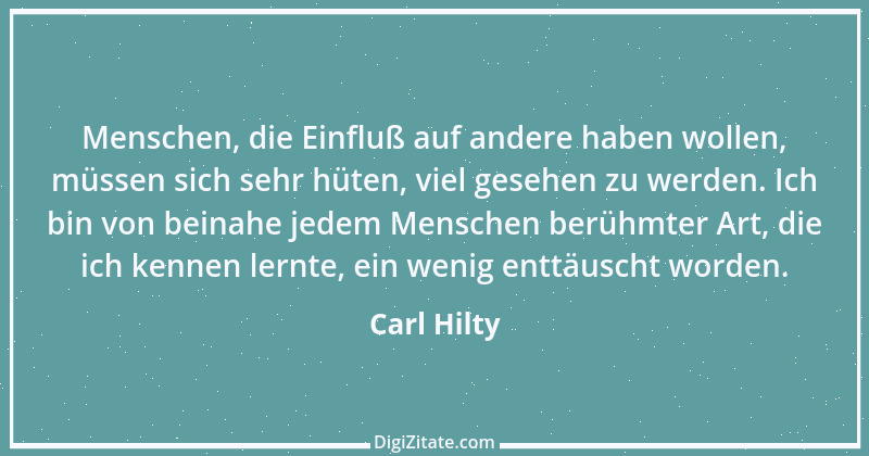 Zitat von Carl Hilty 122