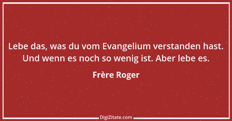 Zitat von Frère Roger 4