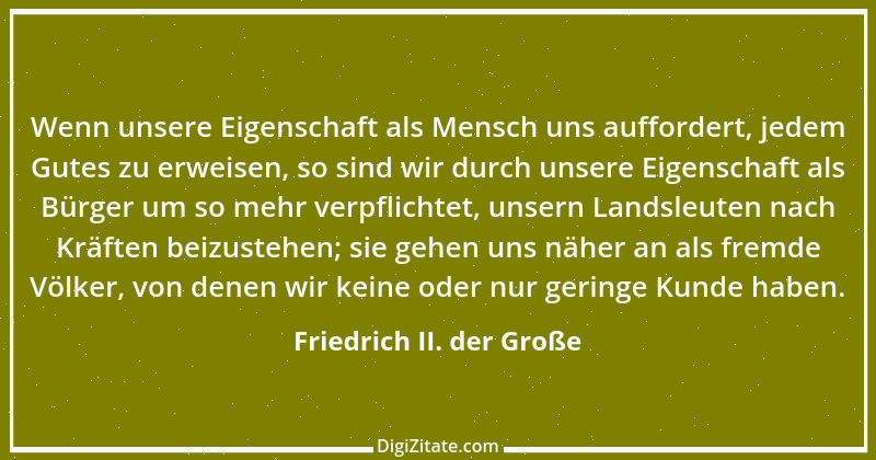 Zitat von Friedrich II. der Große 92