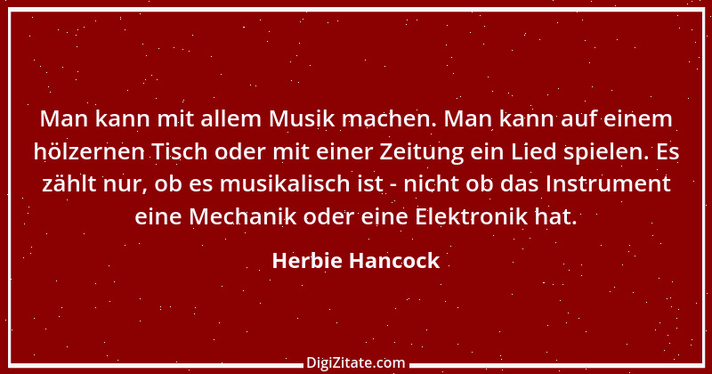 Zitat von Herbie Hancock 3