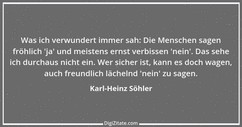 Zitat von Karl-Heinz Söhler 14